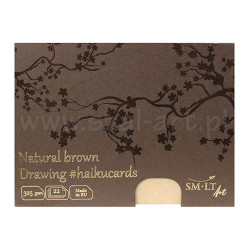 Haiku SM-LT natural brown drawing kartki w pudełku 325g 22ark - sklep