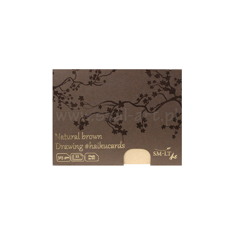 Haiku SM-LT natural brown drawing kartki w pudełku 325g 22ark - sklep