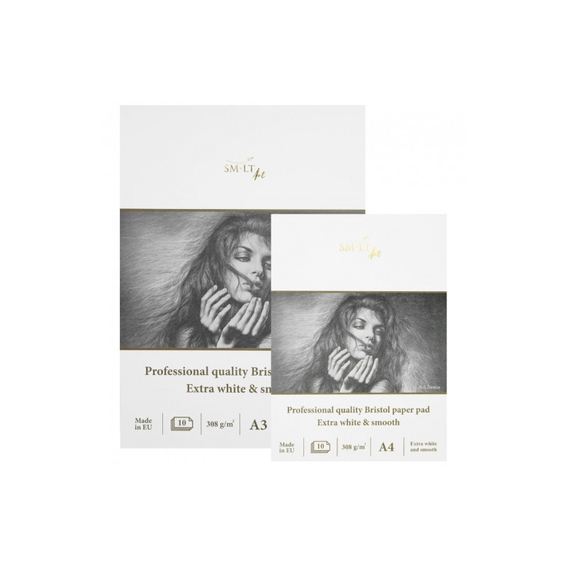 SM-LT art bristol pad 308g 10ark