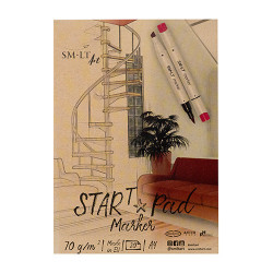 Blok SM-LT art start pad marker 70g 20 arkuszy