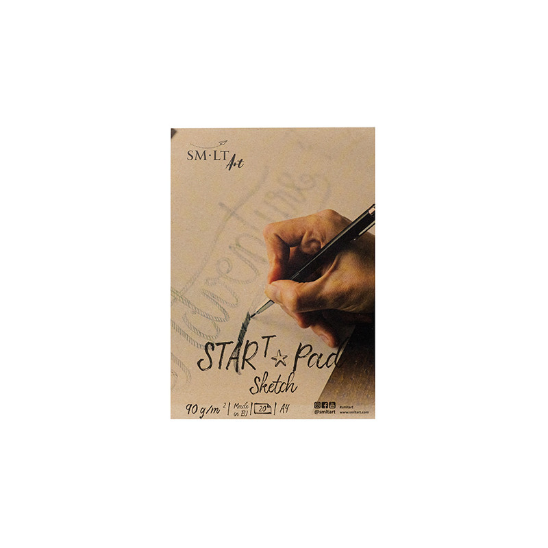 Blok SM-LT art start pad sketch 90g 20 arkuszy - sklep plastyczny - sz