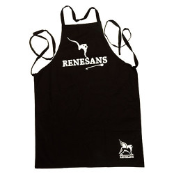 Renesans fartuch malarski czarny - sklep plastyczny - szał dla plastyk