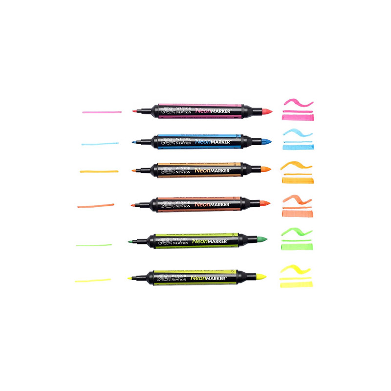 Winsor & Newton NeonMarker - szal art - sklep plastyczny