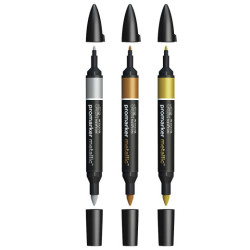 Winsor&Newton metallic marker - szal art - sklep plastyczny