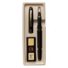 Kuretake pen with brush tip for calligraphy + 3 cartridges - szal art
