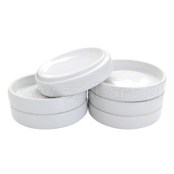 Set of 6 porcelain cups with a diameter of 9cm