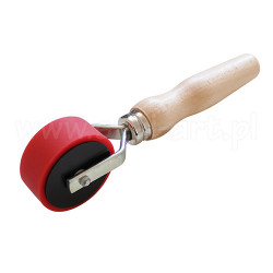 Platen red for printing with a wooden handle 20x48mm.