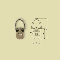 Ultra-lightweight hangers for frames and canvas