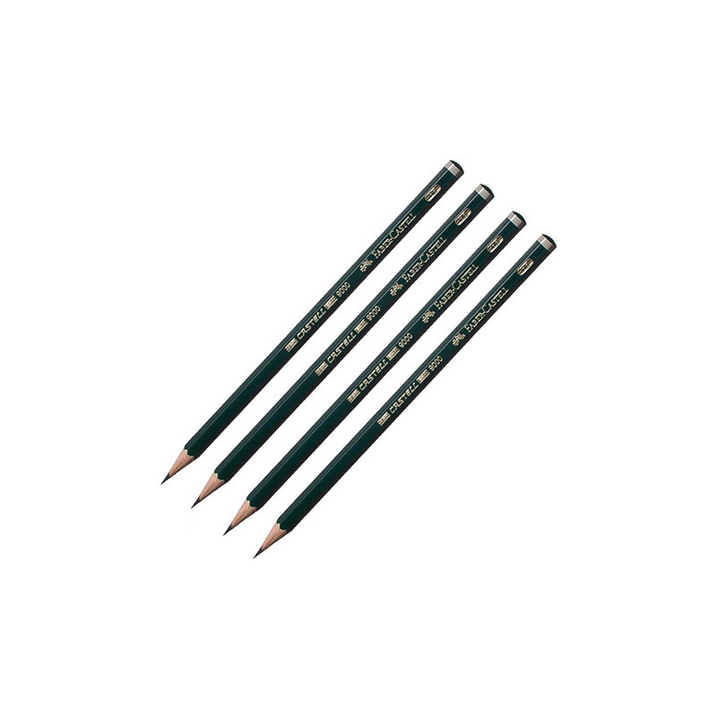 Faber-Castell 9000 graphite pencils