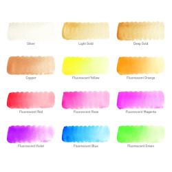 Sakura koi water colors creative art colors 12 pcs