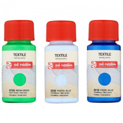 Talens art creation textile farby do tkanin 50ml - sklep plastyczny -
