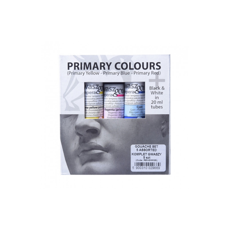 Renesans set of 5 gouaches 20ml