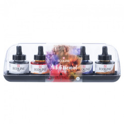 Talens ecoline additional colours faby akwarelowe 5x30ml - sklep plast