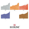 Talens ecoline additional colours faby akwarelowe 5x30ml - sklep plast