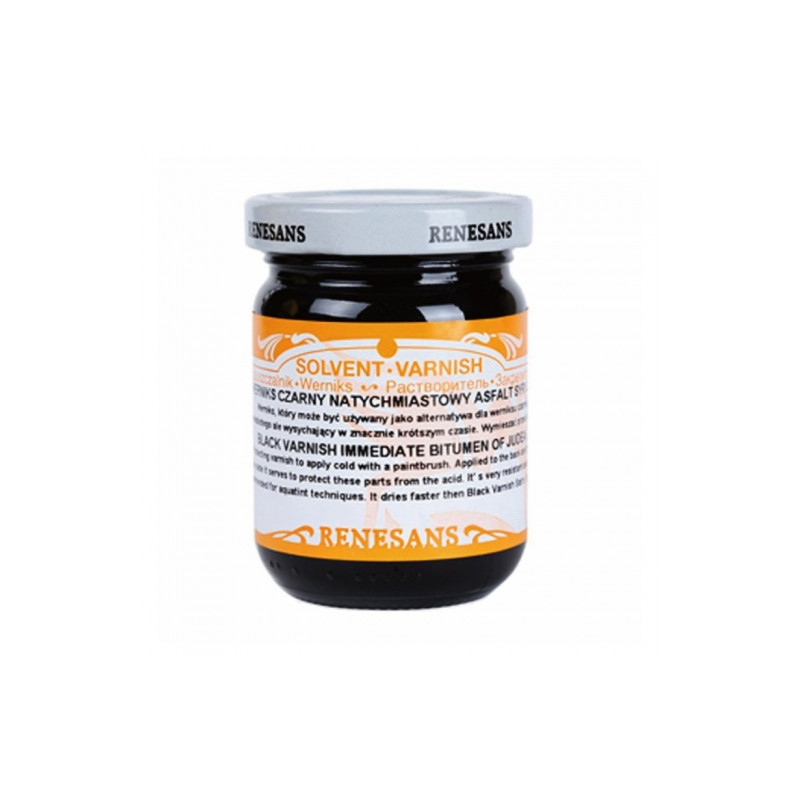Renesans varnish black immediate Syrian asphalt 110ml