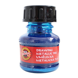 Koh-i-noor artistic ink metallic 20ml  - szal art - sklep plastyczny