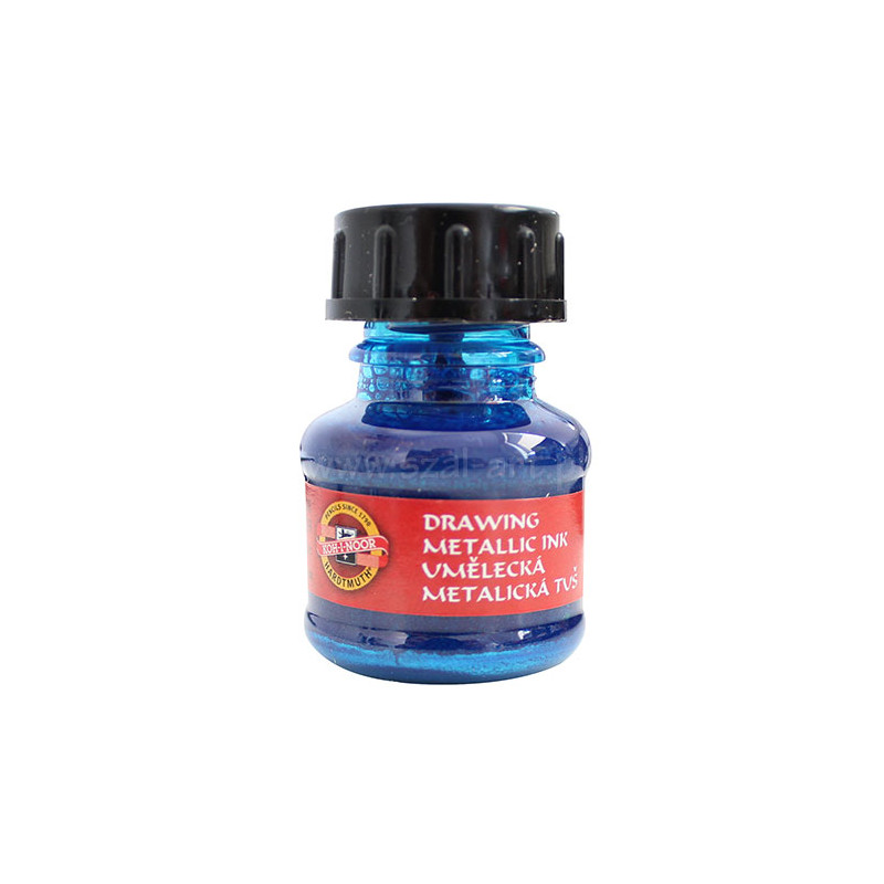 Koh-i-noor artistic ink metallic 20ml  - szal art - sklep plastyczny