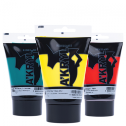 Renesans akryl farby akrylowe 100ml -Sklep plastyczny-Szał dla Plastyk