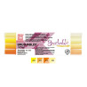 Kuretake brushables set of 4 double-sided markers - yellow - szal art