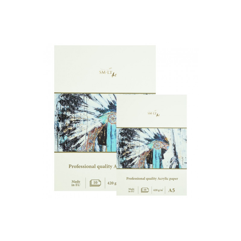 SM-LT pad acrylic for acrylic paints 420g 10ark