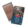 Derwent metallic pencils set of 12 metallic colored