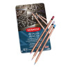 Derwent metallic pencils zestaw 12 metalicznych kredek metal opak - sk