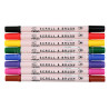 Kuretake zig scroll&brush zestaw 8 pisaków do kaligrafii - sklep plast