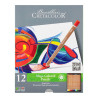 Cretacolor mega colored zestaw 12 kredek artystycznych - sklep plastyc