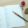 Kuretake calligraphy workbook italic zeszyt ćwiczeń do kaligrafii - sk
