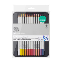 Winsor & Newton studio collection set of 24 watercolor pencils - szal