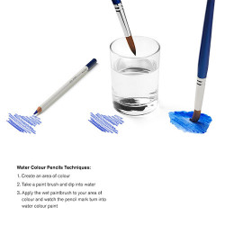 Winsor&Newton studio collection zestaw 12 kredek akwarelowych - sklep