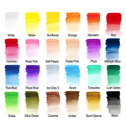 Winsor & Newton studio collection set of 24 watercolor pencils - szal