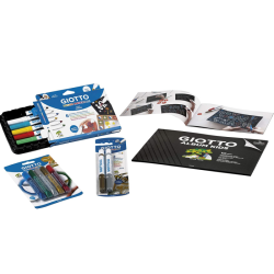 Giotto crazy black creative set of 23 elements