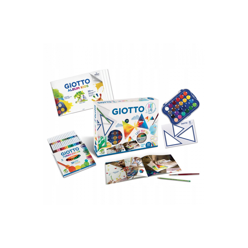 Giotto easy painting creative set of 82 elements