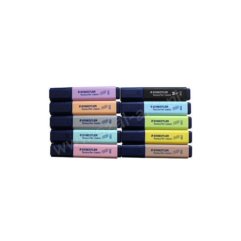 Staedtler textsurfer classic pastel highlighter - szal art - sklep pla
