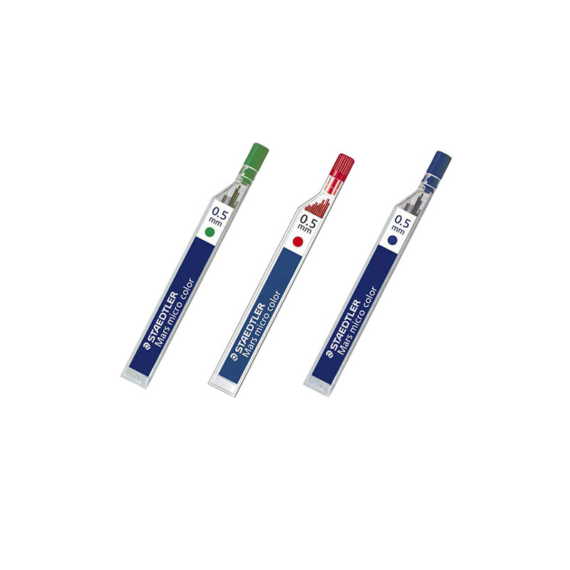 Staedtler mars micro color kolorowe wkłady 0.5 mm - sklep plastyczny -