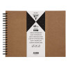 Sketchbook Clairefontaine kraft album spiral 200g 40 sheets