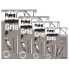 Blok Clairefontaine paint on gris 250g 30 arkuszy - sklep plastyczny -