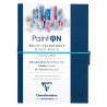 Block Clairefontaine paint on mixed media 250g 32ark blue