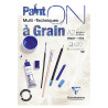 Blok Clairefontaine paint on a grain 250g 20 arkuszy - sklep plastyczn