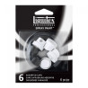 Liquitex zestaw 6 końcówek do farb w sprayu mic - sklep plastyczny - s