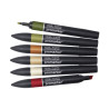 Winsor&Newton promarker landscape tones set of 6 colors