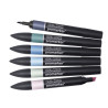 Winsor&Newton promarker skyscape tones zestaw 6 kolorów - sklep plasty