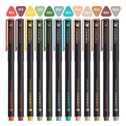 Chameleon designer set of 12 tonal fineliners - szał art - sklep plast