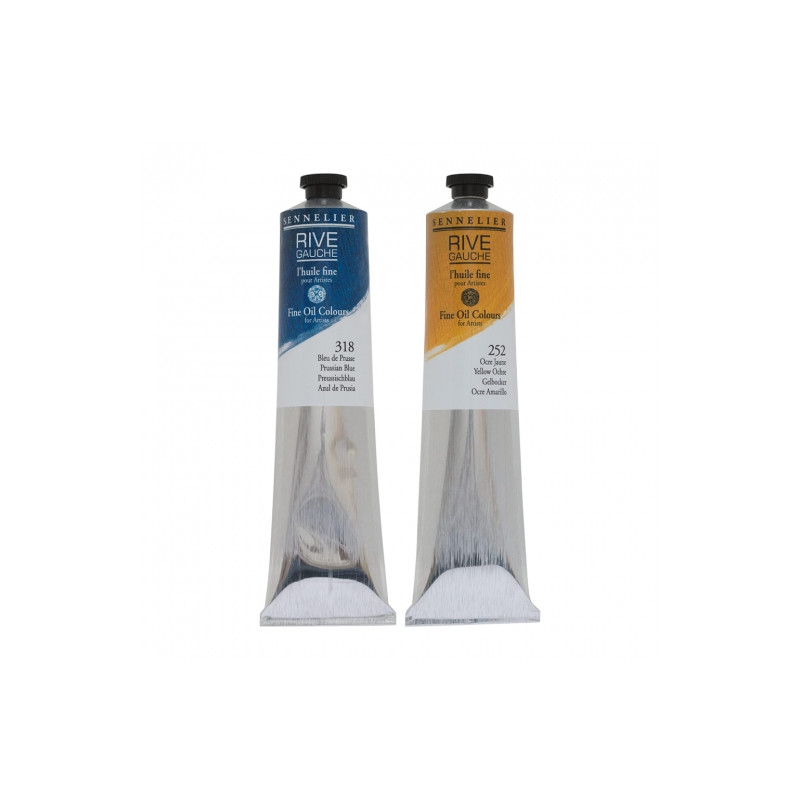 Sennelier rive gauche farby olejne 200ml - sklep plastyczny - szał dla