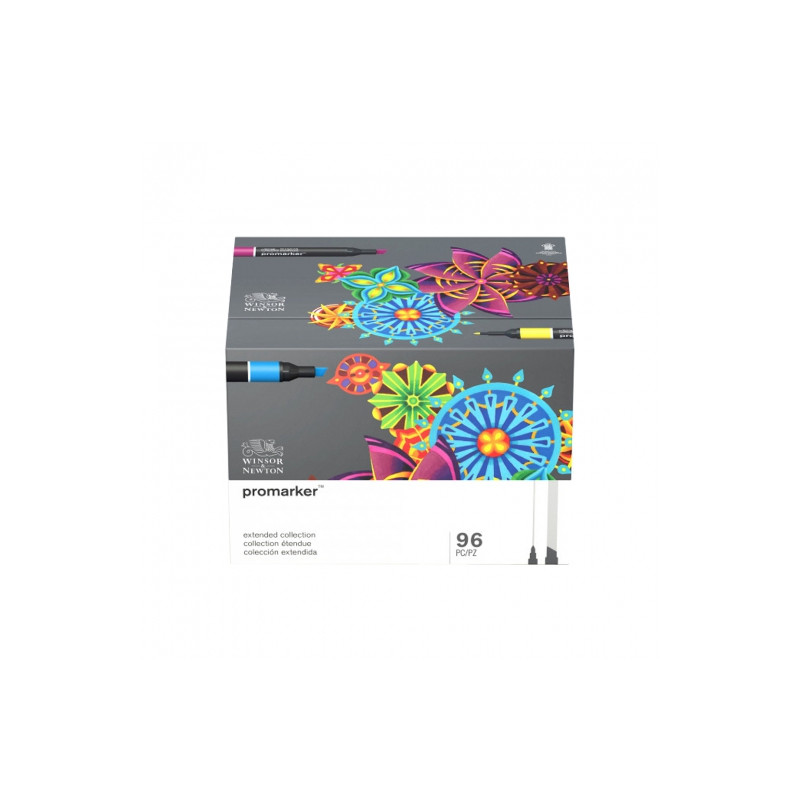 Winsor&Newton promarker extended collection zestaw 96 kolorów - sklep