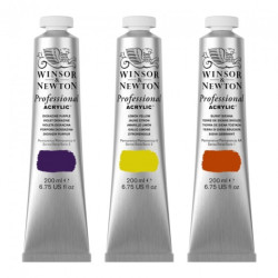 Winsor&Newton professional farba akrylowa - sklep plastyczny - szał dl