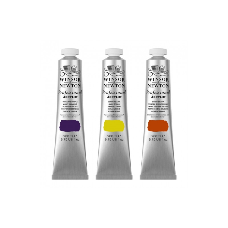 Winsor & Newton professional acrylic paint 200ml