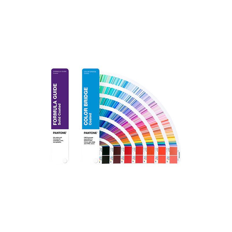 Pantone coated combo color samples