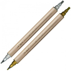 Kuretake zig calligraphy metallic pisak do kaligrafii - sklep plastycz